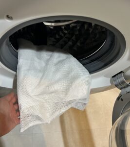 東レ爽竹の長襦袢を洗ってみる