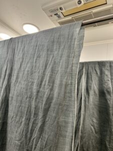 新之助上布をドラムで洗って浴室温風乾燥で乾かしてみる
