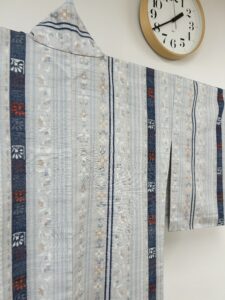 袷のお着物を単衣にお仕立て変え