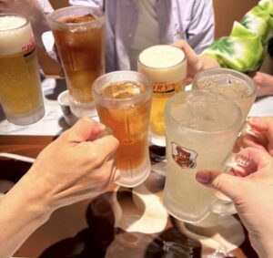 ご近所町中華で打ち上げ