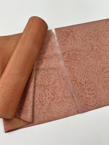 着物を解き洗い張りしてコートにお仕立て変え