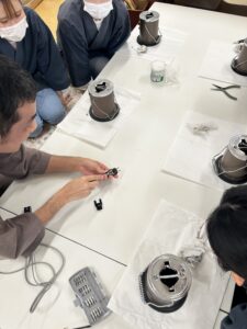 コテのメンテナンス講習会