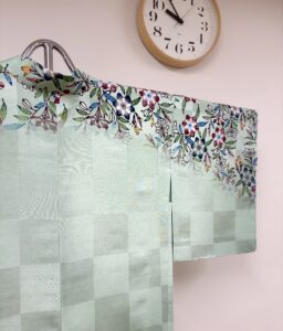 紅型単衣絵羽織