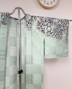 紅型の単衣絵羽織