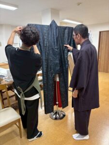 生地の状態チェック