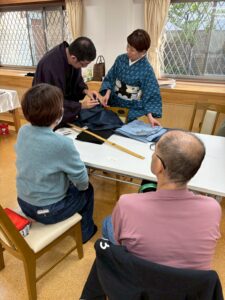 男物大島アンサンブル