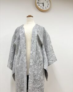 天目織の単衣羽織