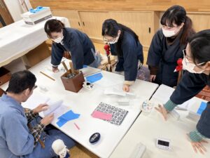 後藤和裁学院で生徒を対象としたワークショップを開催