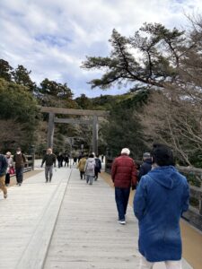 伊勢神宮へお詣りに行きました