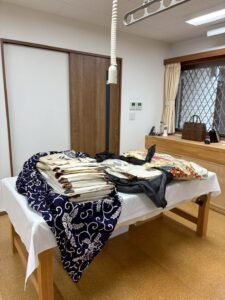 たくさんのお持ち込み品