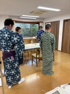 息子さま用のお着物に!