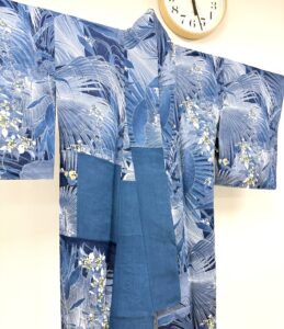 長襦袢地を着物にする